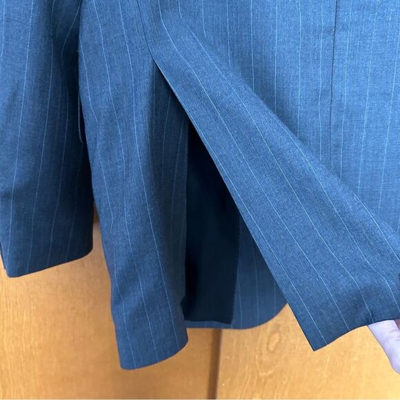 John Varvatos Premium Tailored Delancy Charcoal Blazer Size 42 Long - Picture 11 of 14